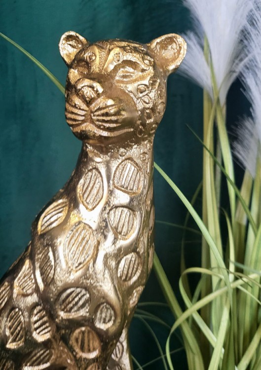 FIGURKA GEPARD ZŁOTY
