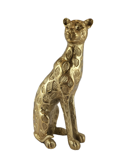 FIGURKA GEPARD ZŁOTY