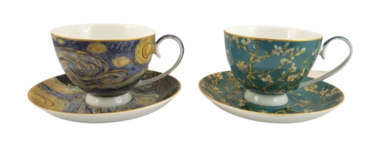 KPL. FILIŻANEK VAN GOGH W PUDEŁKU 2X250 ML