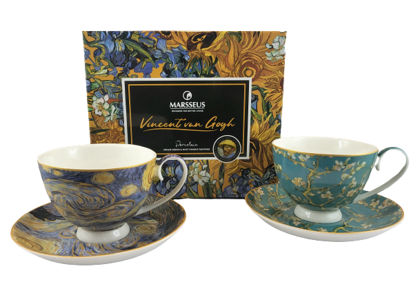 KPL. FILIŻANEK VAN GOGH W PUDEŁKU 2X250 ML