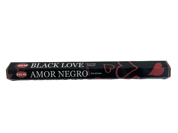 KADZIDEŁKO SZEŚCIOKĄTNE - BLACK LOVE 20 KADZIDEŁ
