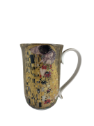 KUBEK CERAMICZNY POCAŁUNEK KLIMT 400ML