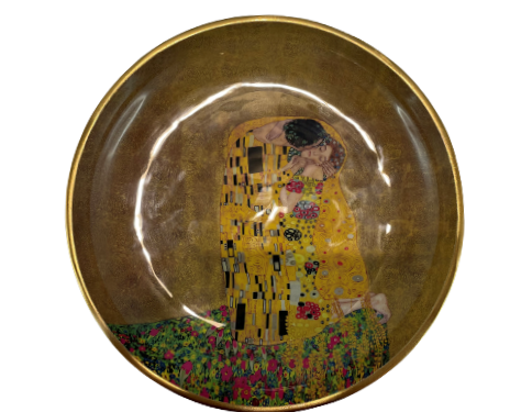 PATERA POCAŁUNEK KLIMT aluminium 29,5x9,5CM