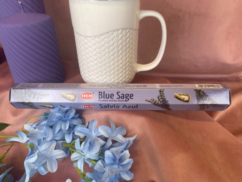 KADZIDEŁKO SZEŚCIOKĄTNE - BLUE SAGE 20 KADZIDEŁ