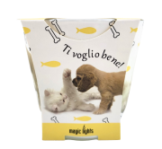 ŚWIECA W SZKLE ZAPACHOWA ANIMALS MIX 4 ZAPACHY