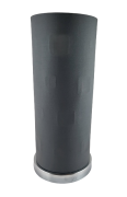 LAMPA NOCNA 32,5CM SZARA