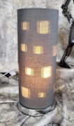 LAMPA NOCNA 32,5CM SZARA