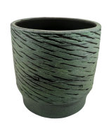 OSŁONKA DONICZKA ALVIRA  GREEN SAND FI15/H15