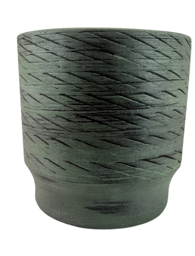 OSŁONKA DONICZKA ALVIRA  GREEN SAND FI20/H20