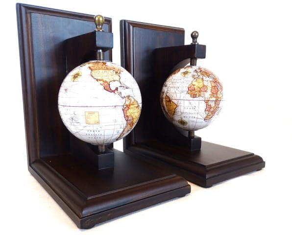 PODPÓRKI DO KSIĄŻEK GLOBUSY BOOKEND