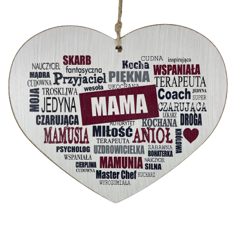 TABLICZKA DREWNIANA MAMA