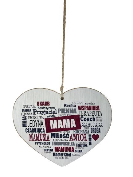 TABLICZKA DREWNIANA MAMA