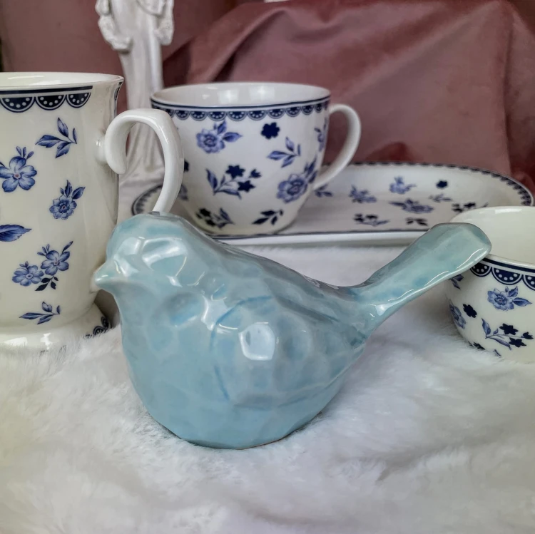 PORCELANOWY KUBEK FILIŻANKA Z TALERZYKIEM 445ML