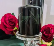 ŚWIECA PIEŃKOWA 100/70 GREEN LEAF LAKIER CZARNA
