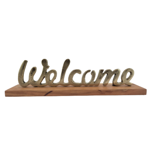 FIGURKA NAPIS WELCOME