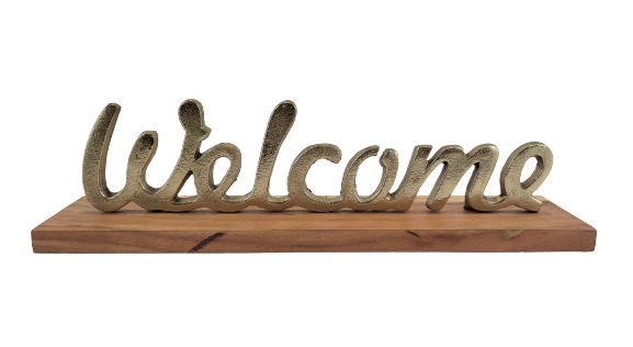FIGURKA NAPIS WELCOME