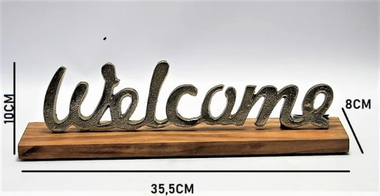 FIGURKA NAPIS WELCOME