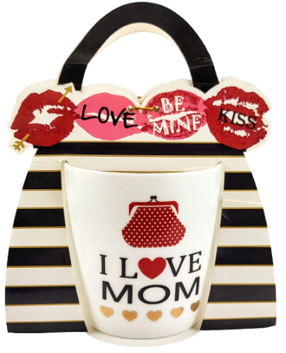 KUBEK PREZENT DLA MAMY 'I LOVE MOM'