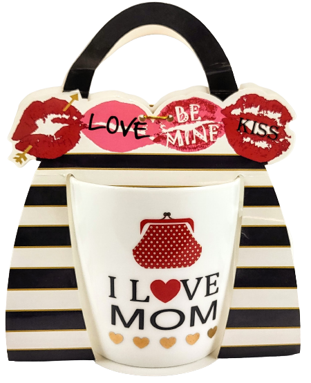 KUBEK PREZENT DLA MAMY 'I LOVE MOM'