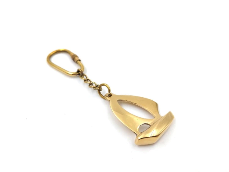 MOSIĘŻNY BRELOK DO KLUCZY - JACHT