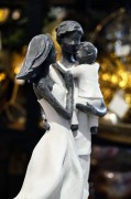 FIGURKA RODZINA RODZICE I DZIECKO FAMILIA
