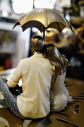 FIGURKA PARA WTULONA POD PARASOLEM ZAKOCHANI