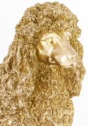 FIGURKA PUDEL DUŻY ZŁOTY 33CM