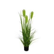 SZTUCZNA TRAWA PAMPASOWA 120CM W DONICZCE