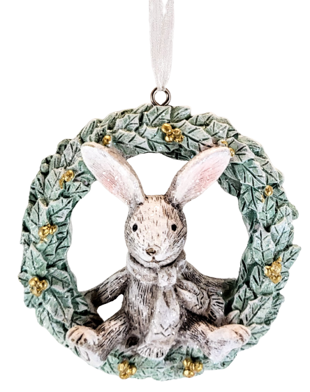 ZAWIESZKA BOŻONARODZENIOWA KRÓLIK 7,5CM
