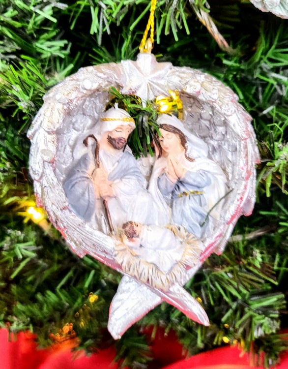 ZAWIESZKA BOŻONARODZENIOWA SZOPKA ŚWIĘTA RODZINA