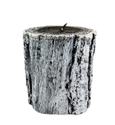 ŚWIECA PNIAK BRZOZA WALEC MAŁY 16CM