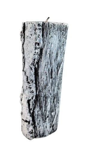 ŚWIECA PNIAK BRZOZA WALEC ŚREDNI 21CM