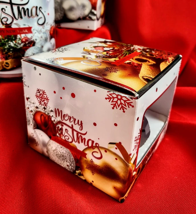 ŚWIECA ZAPACHOWA W SZKLE 'MLEKO MIGDAŁOWE' 0,4KG
