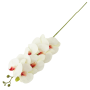 SZTUCZNY KWIAT STORCZYK BIAŁY SILIKON 97CM
