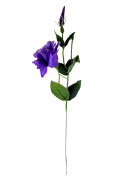 SZTUCZNY KWIAT EUSTOMA FIOLETOWA 53CM