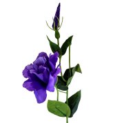 SZTUCZNY KWIAT EUSTOMA FIOLETOWA 53CM