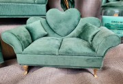 SZKATUŁKA NA BIŻUTERIĘ - SOFA MIĘTA SERCE