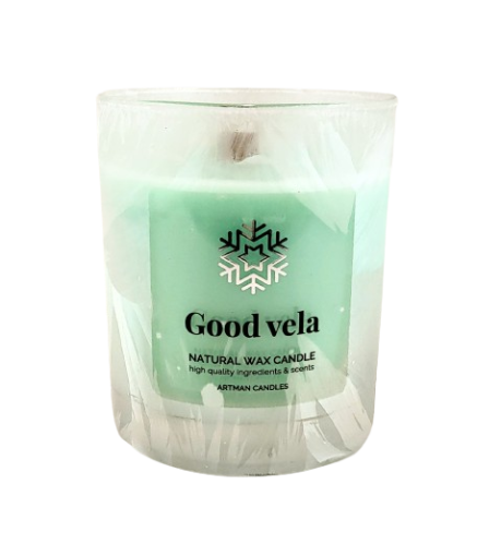 ŚWIECA WOSKOWA ORGANIC ZAPACHOWA GOOD VELA