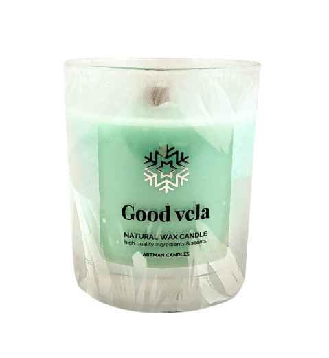 ŚWIECA WOSKOWA ORGANIC ZAPACHOWA GOOD VELA