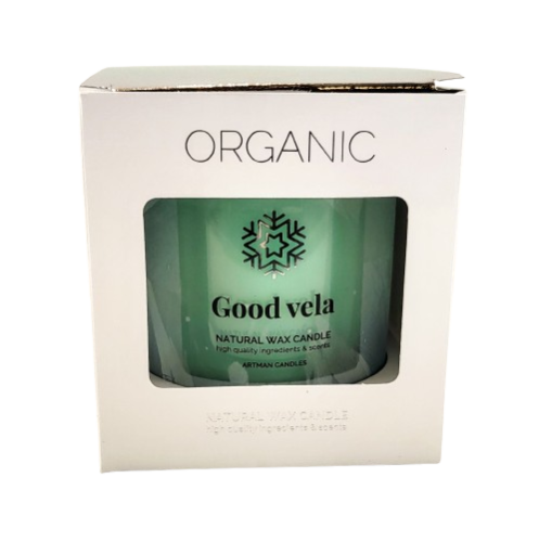 ŚWIECA WOSKOWA ORGANIC ZAPACHOWA GOOD VELA