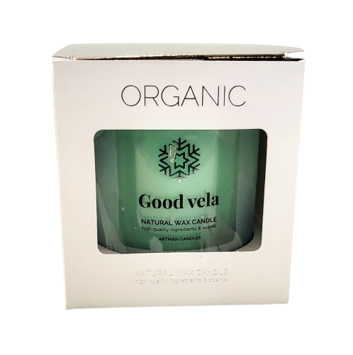 ŚWIECA WOSKOWA ORGANIC ZAPACHOWA GOOD VELA