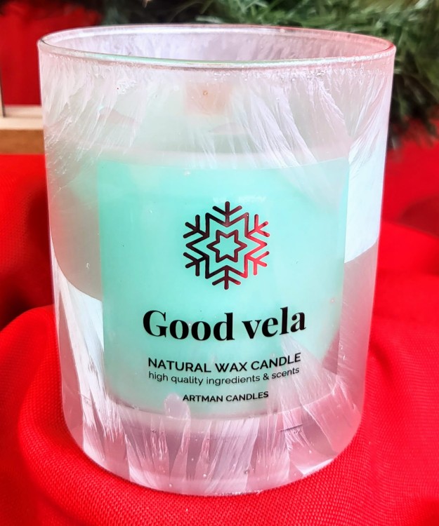 ŚWIECA WOSKOWA ORGANIC ZAPACHOWA GOOD VELA
