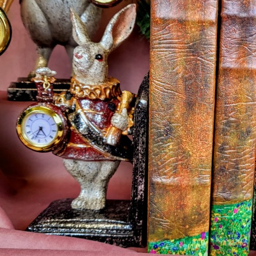 BOOKEND PODPÓRKI DO KSIĄŻEK KRÓLIK PIERROT