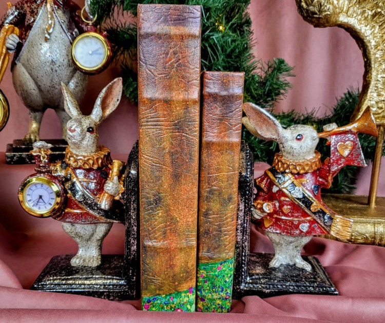 BOOKEND PODPÓRKI DO KSIĄŻEK KRÓLIK PIERROT