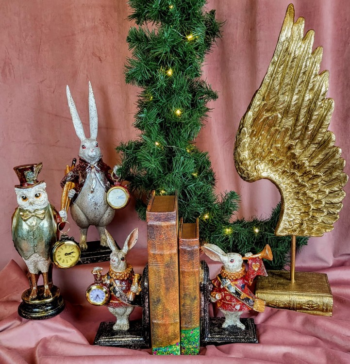 BOOKEND PODPÓRKI DO KSIĄŻEK KRÓLIK PIERROT