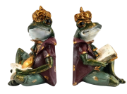 BOOKEND PODPÓRKI DO KSIĄŻEK ŻABY PIERROT