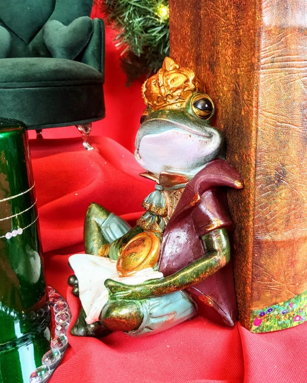 BOOKEND PODPÓRKI DO KSIĄŻEK ŻABY PIERROT