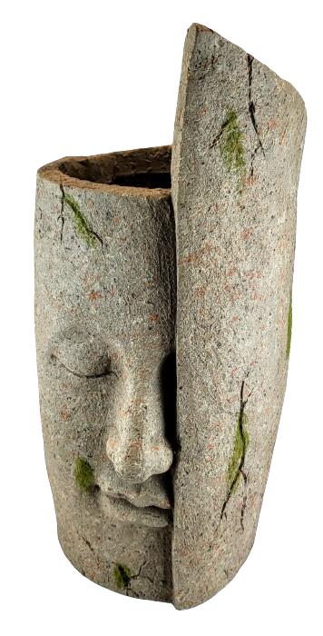 OSŁONKA POSTARZANA TWARZ A'LA BETON 41X21CM