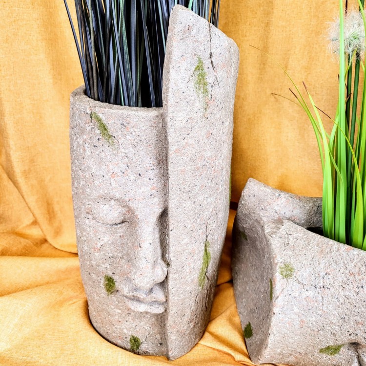 OSŁONKA POSTARZANA TWARZ A'LA BETON 41X21CM