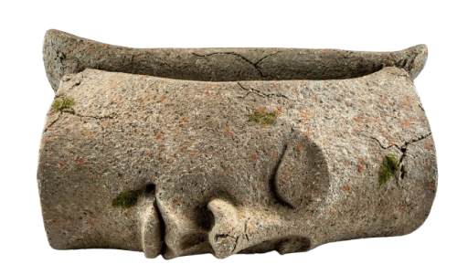 OSŁONKA POSTARZANA TWARZ A'LA BETON 44X22CM